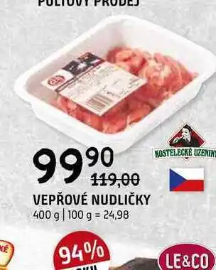 Terno VEPŘOVÉ NUDLIČKY 400 g nabídka