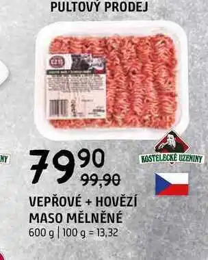 Terno VEPŘOVÉ + HOVĚZÍ MASO MĚLNĚNÉ 600 g nabídka