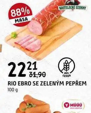 Terno RIO EBRO SE ZELENÝM PEPŘEM 100g nabídka