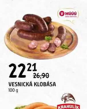 Terno VESNICKÁ KLOBÁSA 100 g nabídka