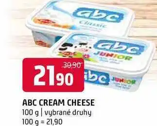 Terno ABC CREAM CHEESE 100 g nabídka