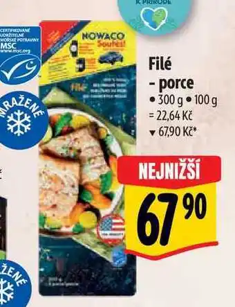 Albert Filé - porce 300 g nabídka