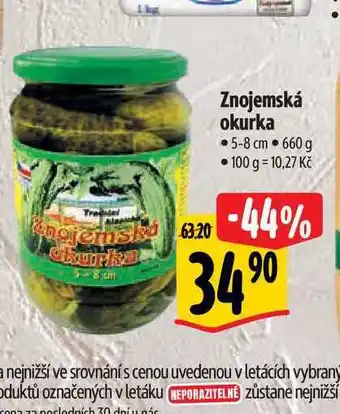 Albert Znojemská okurka 5-8 cm 660 g nabídka