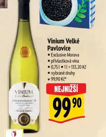 Albert Vinium Velké Pavlovice 0,75 l nabídka