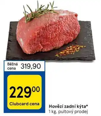 Tesco Hovězí zadní kýta nabídka