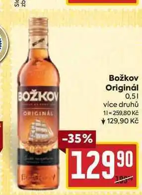 Billa Božkov Originál 0,5l nabídka