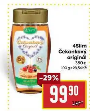 Billa 4Slim Čekankový originál 350 g nabídka