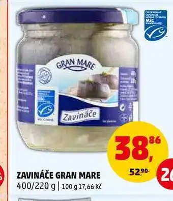 Penny Market ZAVINÁČE GRAN MARE, 400 g nabídka