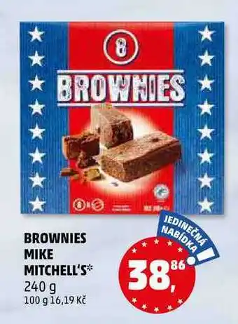 Penny Market BROWNIES MIKE MITCHELL'S, 240 g nabídka