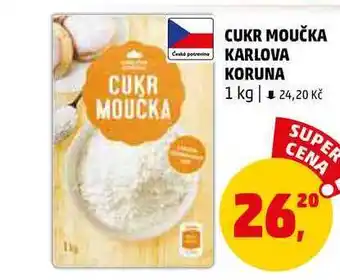 Penny Market CUKR MOUČKA KARLOVA KORUNA, 1 kg nabídka