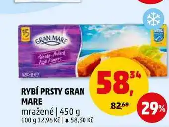 Penny Market RYBÍ PRSTY GRAN MARE, 450 g nabídka