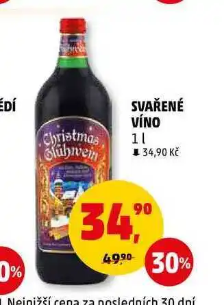 Penny Market SVAŘENÉ VÍNO, 1 l nabídka