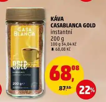 Penny Market KÁVA CASABLANCA GOLD instantní, 200 g nabídka