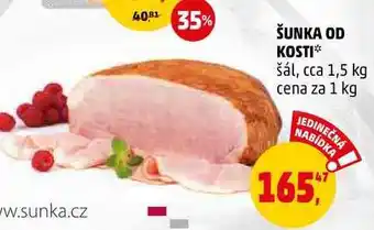 Penny Market ŠUNKA OD KOSTI, 1 kg nabídka