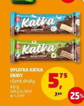 Penny Market OPLATKA KATKA ENJOY, 40 g nabídka