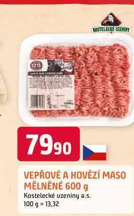 Trefa HOVĚZÍ MASO MĚLNĚNÉ 600 g nabídka