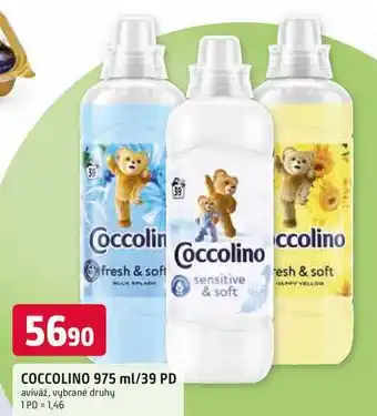 Trefa COCCOLINO 975 ml/39 PD aviváž nabídka
