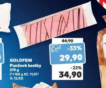 Kaufland Goldfein punčové kostky nabídka