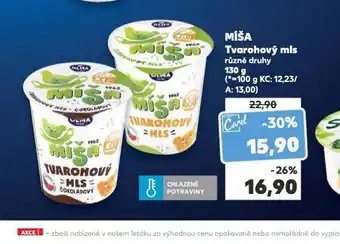 Kaufland Míša tvarohový mls nabídka