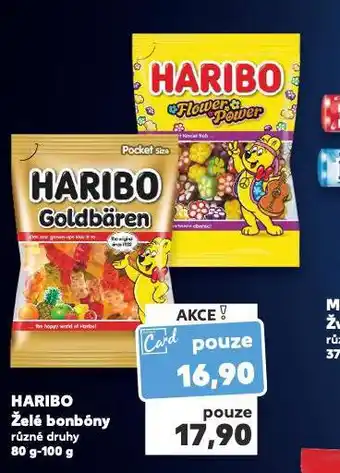 Kaufland Haribo želé bonbóny nabídka