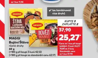Kaufland Maggi bujón / šťáva nabídka