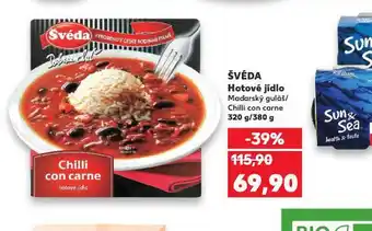 Kaufland Švéda hotové jídlo nabídka
