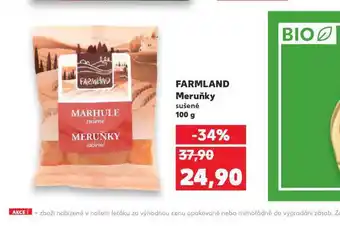 Kaufland Farmland meruňky nabídka
