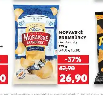 Kaufland Moravské brambůrky nabídka