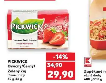 Kaufland Pickwick čaj nabídka