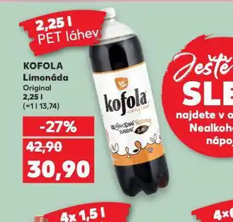 Kaufland Kofola 2,25l nabídka