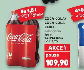 Kaufland Coca cola 4pack nabídka