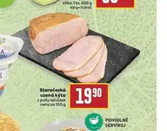 Billa Staročeská uzená kýta nabídka