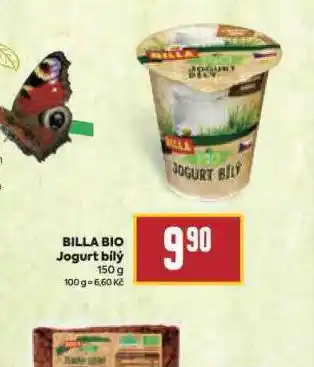 Billa Billa bio jogurt bílý nabídka