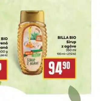 Billa Billa bio sirup z agáve nabídka
