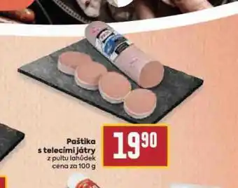 Billa Paštika s telecími játry nabídka
