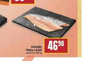 Billa Candát filety s kůží nabídka