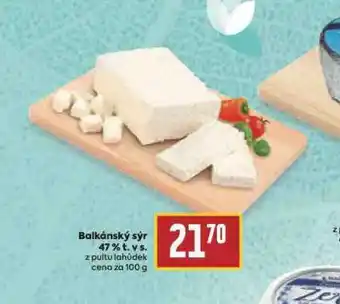Billa Balkánský sýr nabídka