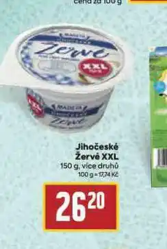 Billa Jihočeské žervé xxl nabídka