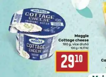 Billa Meggle cottage cheese nabídka