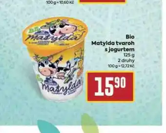 Billa Bio matylda tvaroh s jogurtem nabídka