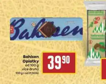 Billa Bahlsen oplatky nabídka
