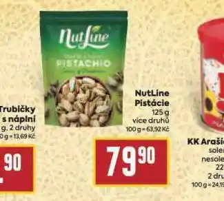 Billa Nutline pistácie nabídka