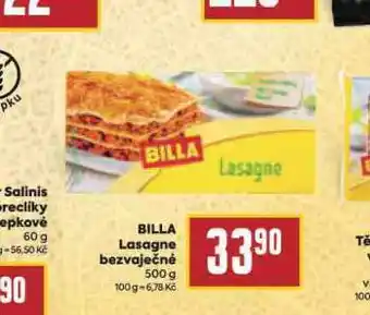 Billa Billa lasagne bezvaječné nabídka