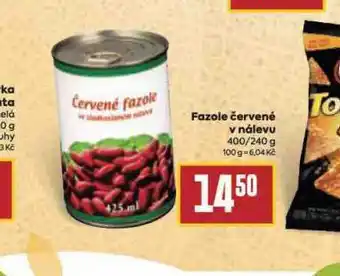 Billa Fazole červené v nálevu nabídka