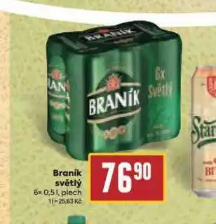 Billa Pivo braník světlý nabídka