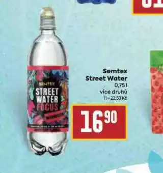 Billa Semtex street water nabídka