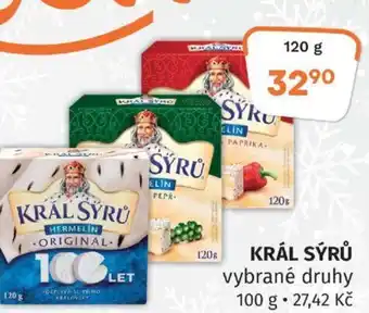 Coop KRÁL SÝRŮ nabídka