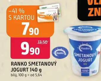 Trefa RANKO SMETANOVÝ JOGURT 140 g nabídka