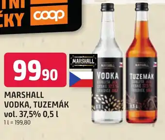 Trefa MARSHALL VODKA, TUZEMÁK vol. 37.5% 0.5L nabídka