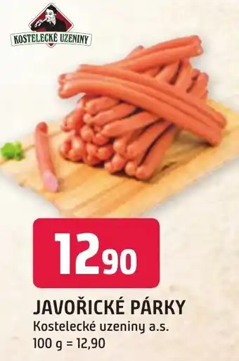 Trefa JAVOŘICKÉ PÁRKY nabídka